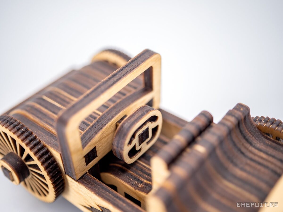 Vineerist mänguauto, rool