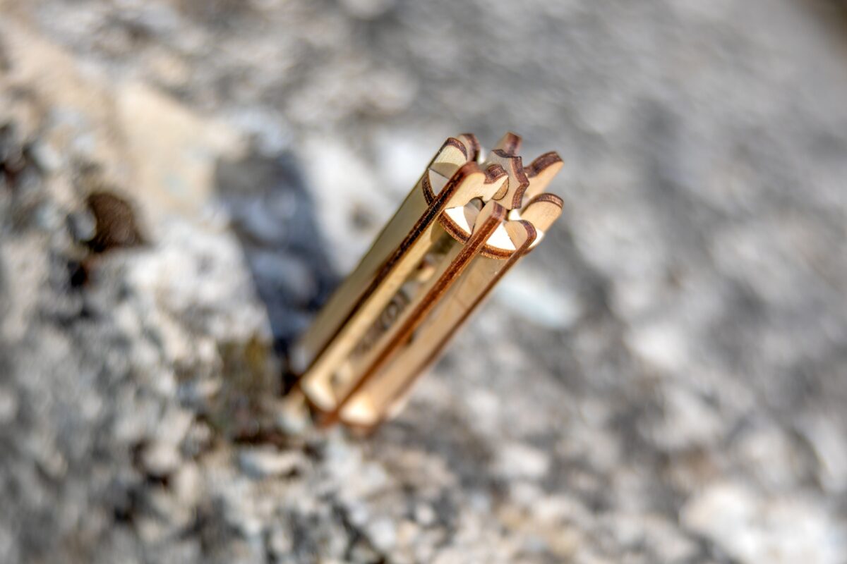 Puidust Äh Mihkel, fidget spinner - käsitöö, ATH ADHD ärevuse ja stressi leevendamiseks