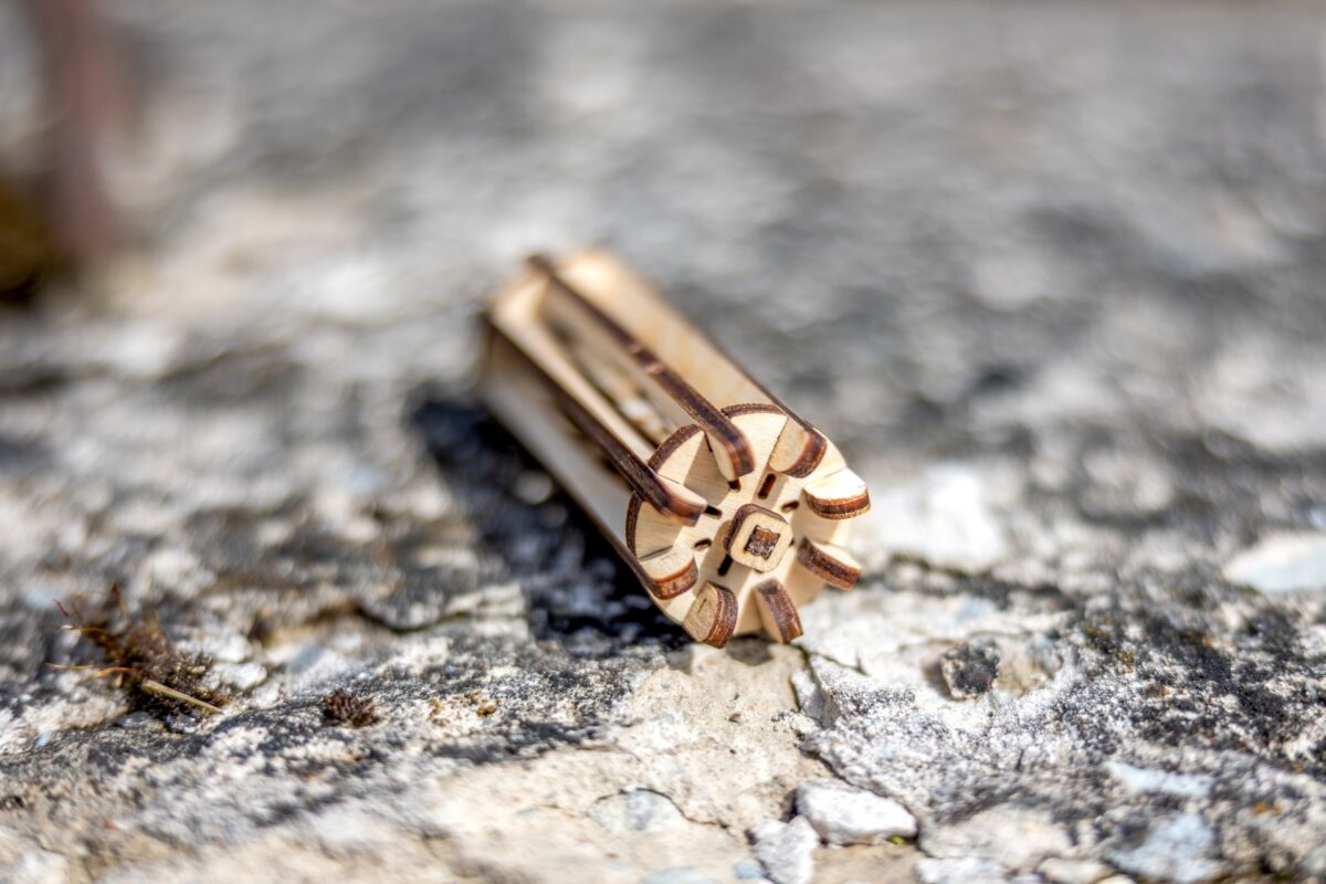 Puidust Äh Mihkel, fidget spinner - käsitöö, ATH ADHD ärevuse ja stressi leevendamiseks