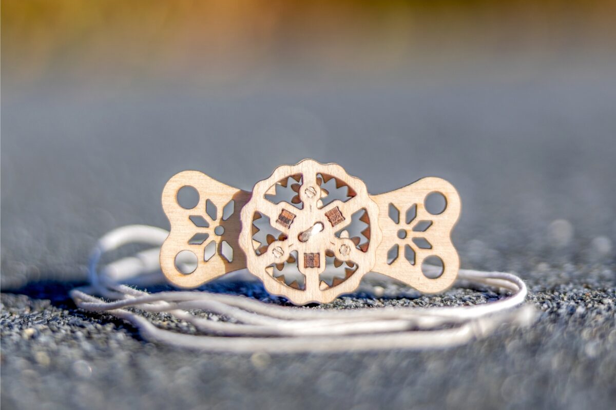 Puidust Kondivurr, fidget spinner - käsitöö, ATH ADHD ärevuse ja stressi leevendamiseks